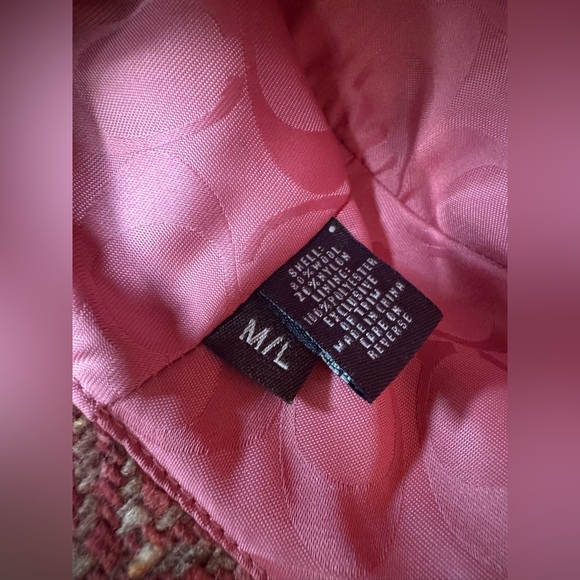 Coach Y2K Scaro Herringbone Crusher Hat - Picture 7 of 7